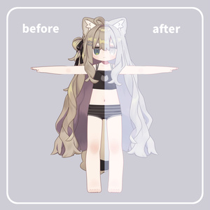 【キプフェル専用】kipfel white make up【無料 / Free】 缩略图 3