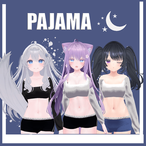 【3アバター対応】PAJAMA Sleep 