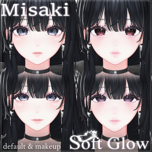 【Misaki 海咲】Soft Glow Makeup & Eyes texture 缩略图 5
