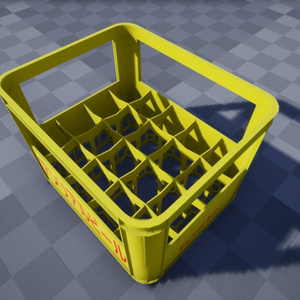 3Dモデル「ビールケース(P箱)」