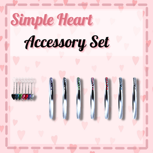 [ PB Update ] Simple Heart Accessory Set -「ハートアクセサリーセット」