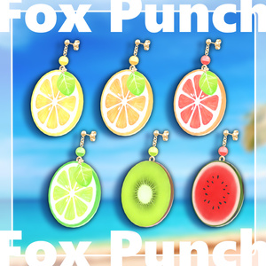 【かわいく揺れる♡】CutFluits Earring 缩略图 2