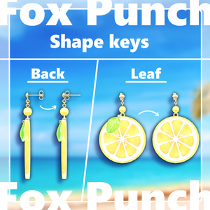 【かわいく揺れる♡】CutFluits Earring 缩略图 5