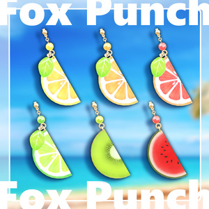 【かわいく揺れる♡】CutFluits Earring 缩略图 3