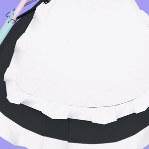 【ミスティちゃん向け衣装】病みメイドワンピ 缩略图 12