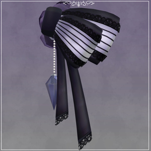 GOTHIC ROSE HAIR ACCESSORY【VRChat想定】 缩略图 6