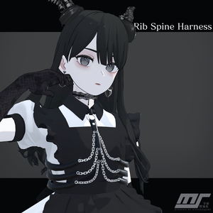 【for Grus】Rib Spine Harness【VRChat想定】