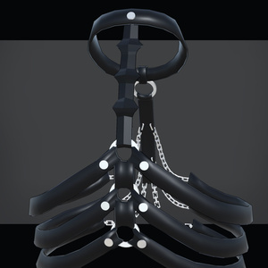 【for Grus】Rib Spine Harness【VRChat想定】 缩略图 4