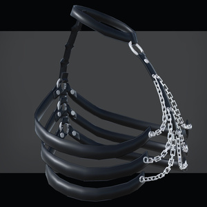【for Grus】Rib Spine Harness【VRChat想定】 缩略图 5