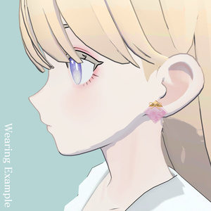 Spring Acrylic Earrings【VRChat想定】 缩略图 6