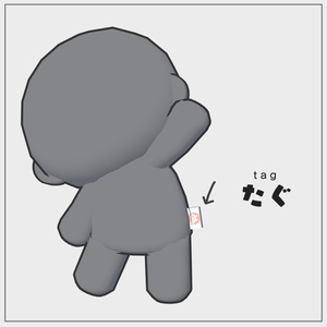 モブぬい個性付属セット【VRChat想定】 缩略图 9