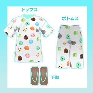 【for Grus・Lapwing】もぐもぐ甚平 缩略图 7