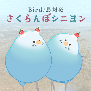 さくらんぼシニヨン【Bird/鳥対応】