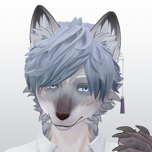 おばけねこちゃん【VRChat想定3Dアバター】 - SheepySnow - BOOTH