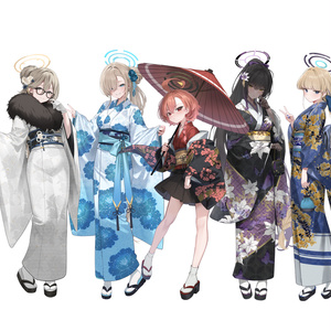 ブルーアーカイブ ハイランダー鉄道学園 橘ノゾミ 橘ヒカリ