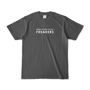 FREAKERS カラーTシャツ［チャコール］