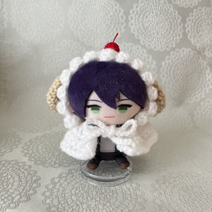 🌈1日限定値下げ🕒【にじぱぺっと サイズ】🌈🕒 ぬい服 着ぐるみ 紫