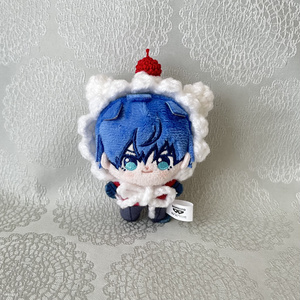 【セット販売】ぬい服 10cm もふもふ帽子 ねこ 赤＆青 ぬい服】帽子&赤い鼻&衿セット【ピエロ】 10cm用 | G.triGer
