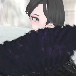 [無料]手持ちふわふわセンス