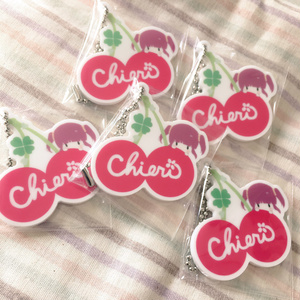 ちえりcherryキーホルダー
