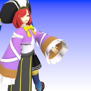 【VRChatアバター向け3Dモデル】フラム・ナイトトーチ
