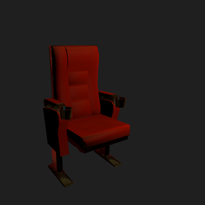 [VRCHAT] TheatherChair  映画館の椅子