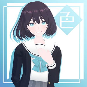 Original 3D model "Nariko" (winter clothes ver.)