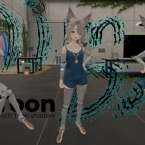 【VRChat想定・MA設定済み】SlimDoll for Marycia