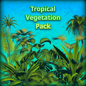 [VRC] Tropical Vegetation Pack  熱帯植物パック