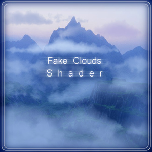 [VRC] Fake Clouds Shader 偽の雲のシェーダー