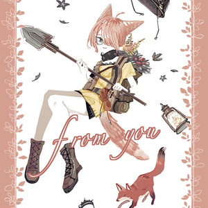 予約{IRIS_呓＋Jacknife}アークナイツ同人グッズ「紅与黒」(ペナンス