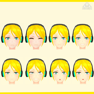 「スカジャン娘」Ver1.2　オリジナル3Dモデル 缩略图 3