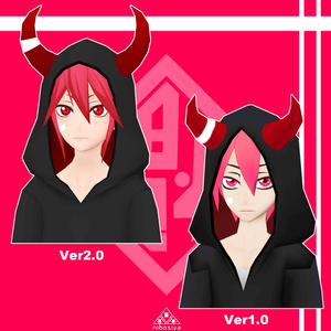ローポリ男子　ハヅキVer2.1　オリジナル3Dモデル 缩略图 5