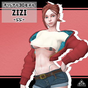 ZIZI_Ver1.1　オリジナル3Dモデル