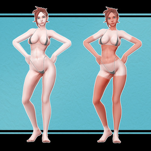 ZIZI_Ver1.1　オリジナル3Dモデル 缩略图 6