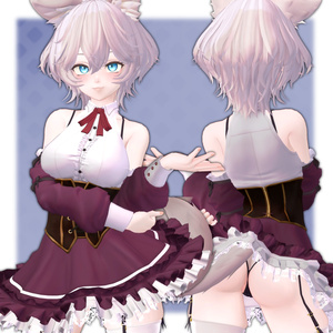 Lurunet-ルルネット-_Ver1.1　オリジナル3Dモデル 缩略图 2