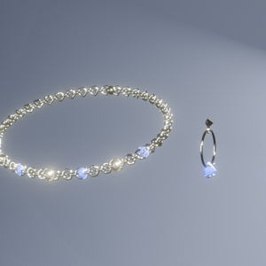 Imperacrest Collection｜VRChat向け 2点アクセサリーセット【PhysBone設定済み】 缩略图 3