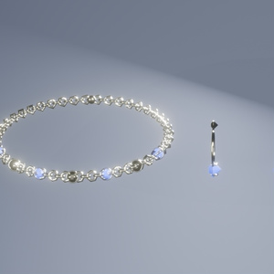 Imperacrest Collection｜VRChat向け 2点アクセサリーセット【PhysBone設定済み】 缩略图 6