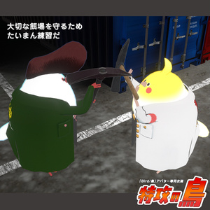 【VRCHAT】『Bird/鳥』対応衣装　特攻の鳥 缩略图 10