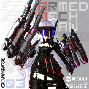 【新発売セール中】Armred Mech Claw【VRCHAT】