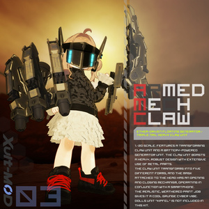 【新発売セール中】Armred Mech Claw【VRCHAT】 缩略图 12