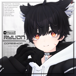 オリジナル3Dモデル「リュオン-Ryuon-」
