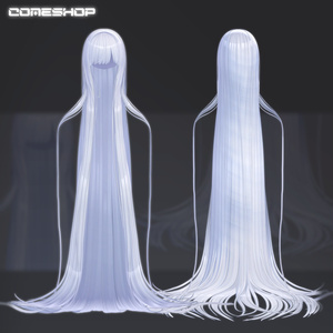 【10アバター対応】SuperLongHair 缩略图 3