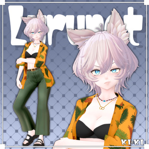 柄シャツ【3D衣装】 缩略图 2
