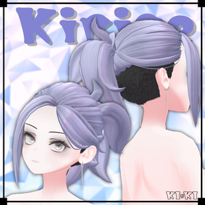 ツーブロック ポニーテール【3Dヘアモデル】 缩略图 6