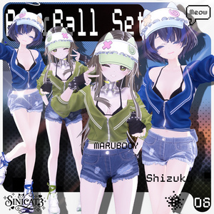 𝐒.𝐂𝟔 【O₂ Series】19 Avatars⚾ PurrBall Set⚾ 缩略图 13