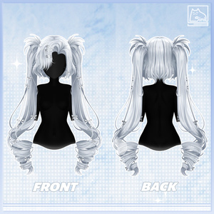 🤍𝐒.𝐂𝟎𝟓 【18アバター対応 VRC Hair】 Nebula Twist🤍 缩略图 4