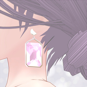 【VRchat想定・汎用・PB】揺れるイヤリング・ピアス５種+２色セット【physbone】 缩略图 6