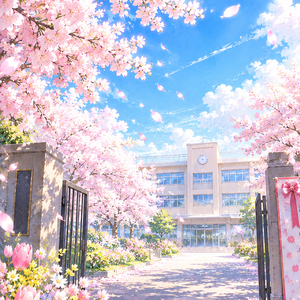     桜と新生活