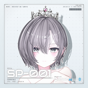 【13 avatars】【VRC Hair】SP-001 ボブヘア